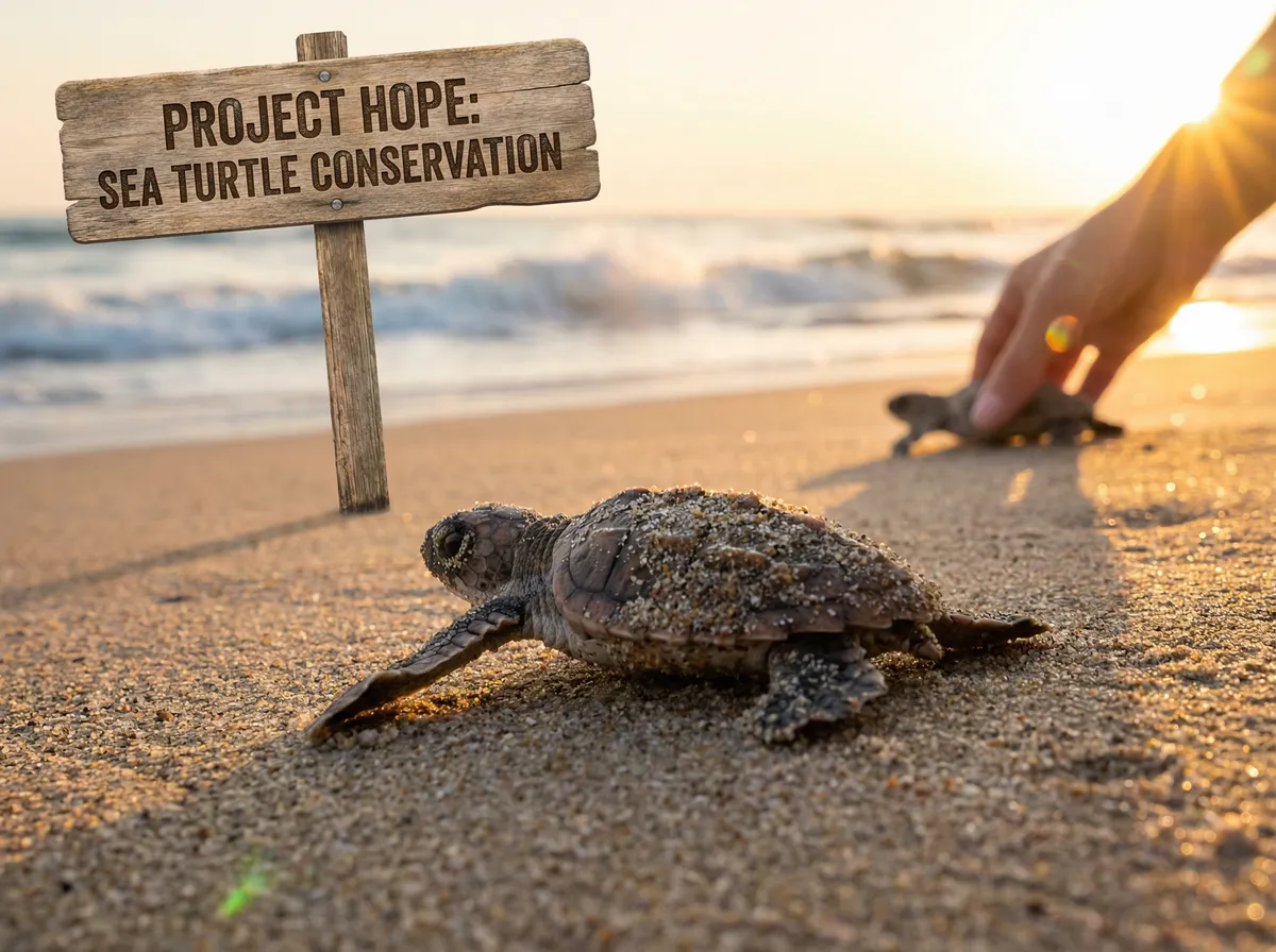 海龟保护项目 - 动物频道 环保行动